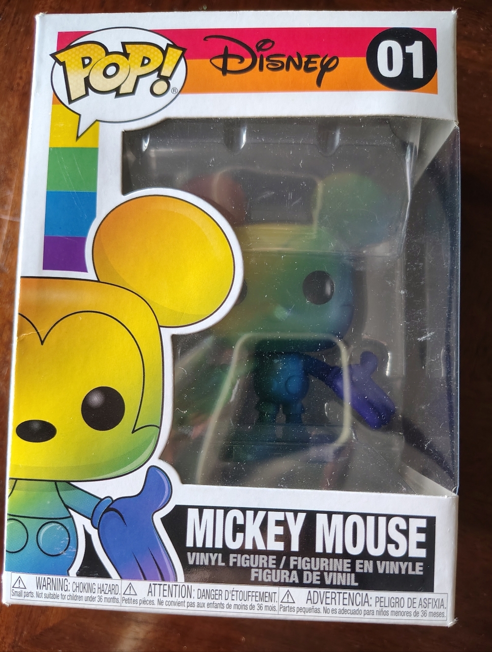 Mickey Mouse 01 Rainbow Funko Pop